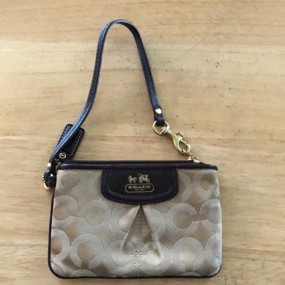 Authentic Coach Wristlet